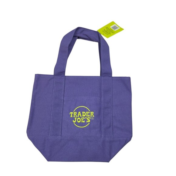 Four 2025 Trader Joes Multicolor Canvas Tote Bag Trick R Treat Halloween 81415 - Picture 9 of 13